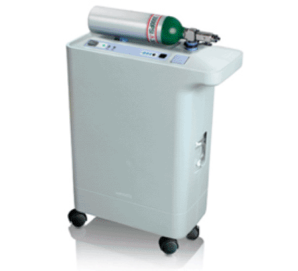 Image: The Philips UltraFil home oxygen filling system (photo courtesy Philips Healthcare).